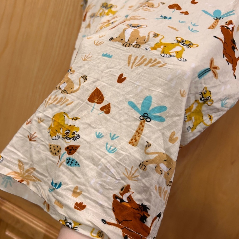 Disney Little Sleepies Lion King Bamboo Pajama Shirt Medium - Picture 9 of 9